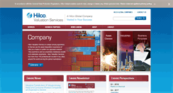 Desktop Screenshot of hilcovaluationservices.com